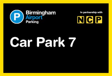 birmingham airport parking deals car park 7